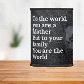 You're Our World Mom Lamp Shade