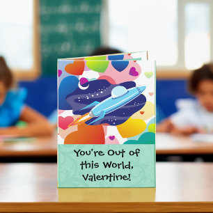 You're Out of this World Valentine Holiday Card