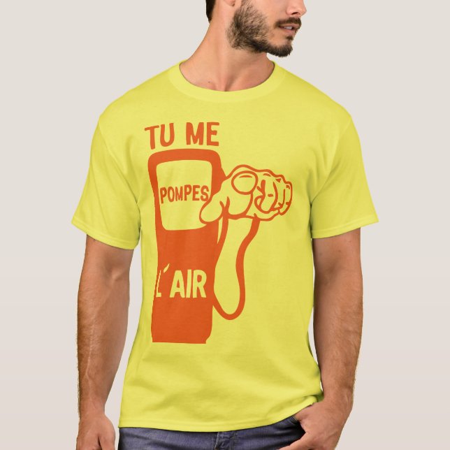 you're pumping me air finger point expression cita T-Shirt (Front)