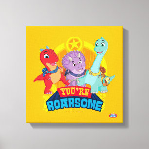 You're Roarsome Dino Ranch Canvas Print