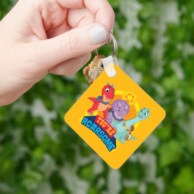 You're Roarsome | Dino Ranch Keychain (Hand)
