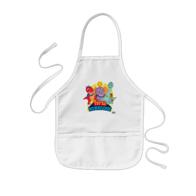 You're Roarsome | Dino Ranch Kids' Apron (Front)