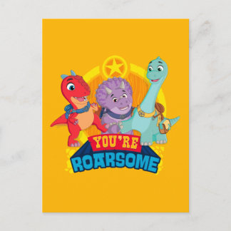 You're Roarsome | Dino Ranch Postcard