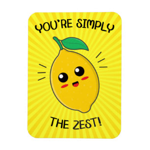 You're Simply The Zest Food Pun Magnet