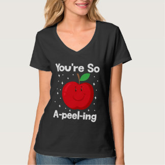 You're So A-peel-ing Fruit Cute Fruit Eater Basket T-Shirt