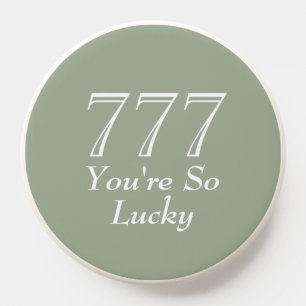 You're So Lucky 777 Pop Socket Phone Holder