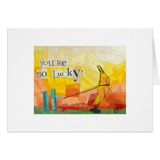You're So Lucky! Cards (Front Horizontal)