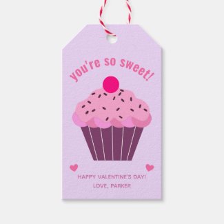 You're so Sweet - Cute Cupcake Valentine's Day