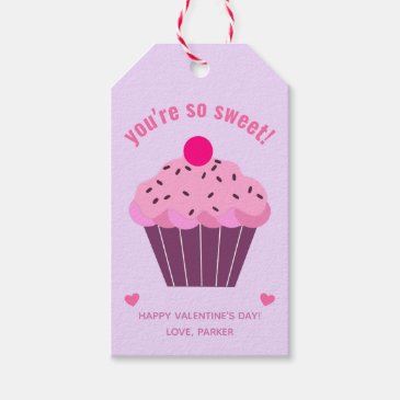 You're so Sweet - Cute Cupcake Valentine's Day