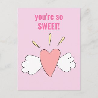 You're so Sweet - Cute Heart Classroom Valentine