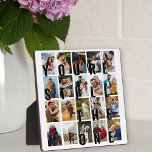 You're Still the One 20 PIcture Anniversary Photo Plaque<br><div class="desc">Wedding anniversary photo gift for your partner. The design features oversized print which reads "You're Still the One", displayed as an overlay on your pictures. The photo template is set up for you to add 20 of your favorite photos, all of which are displayed in vertical portrait format. This grid...</div>