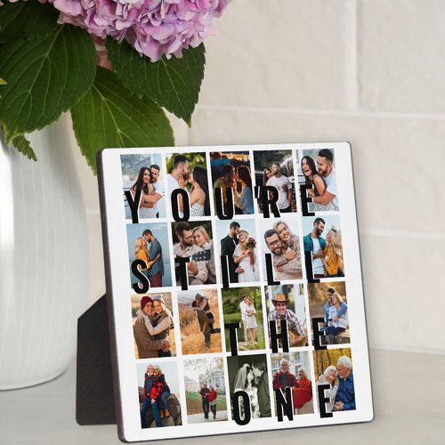 Youre Still the One 20 PIcture Anniversary Photo Plaque