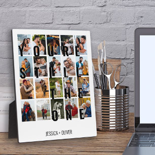 You're Still the One Modern Anniversary Photo Pla Plaque