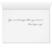 You're Strong! Cards (Inside Horizontal (Bottom))