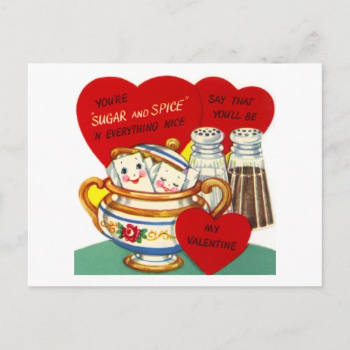 Youre Sugar and Spice Postcard