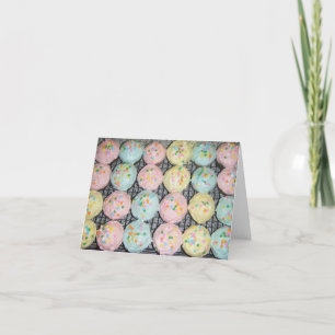 You're Sweet Colorful Cupcake Cupcakes Thanks Card