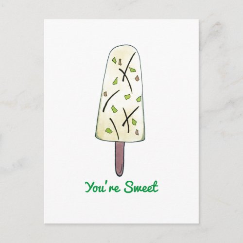 YOURE SWEET Kulfi Indian Ice Cream Frozen Dessert Postcard