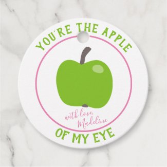 You're the apple of my Eye - With love