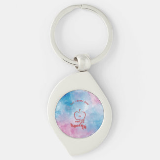 You're the Apple of My Pie Keychain