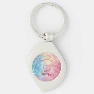 You're the Apple of My Pie Keychain