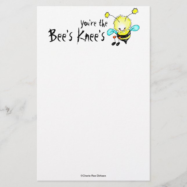 You're the Bee's Knee's Stationery (Front)