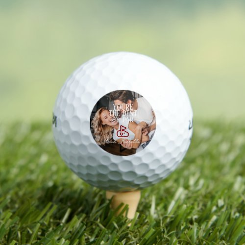 Youre The Best By Par  Photo Golf Balls