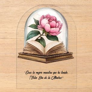 "You're the best teacher I've ever had. Mom" Acrylic Invitations