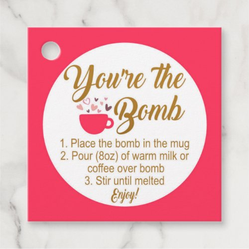 Youre the Bomb Valentines Day Tag