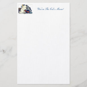 You're the Cat's Meow Stationery
