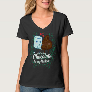 You're The Chocolate To My Mallow Matching Couple T-Shirt