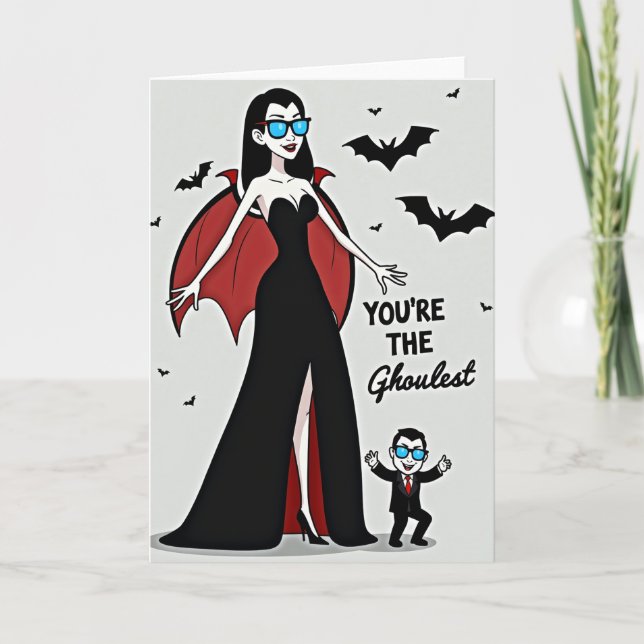Youre The Coolest Ghoul Card (Front)