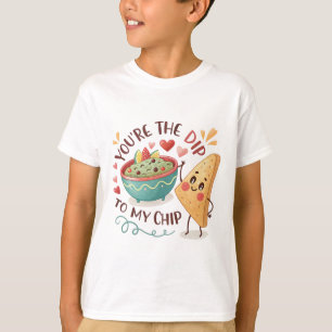 You're The Dip To My Chip Valentine Couple Food Lo T-Shirt