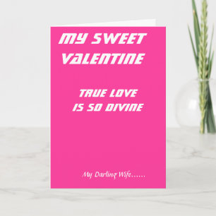 You're the love of my life-wife valentines cards