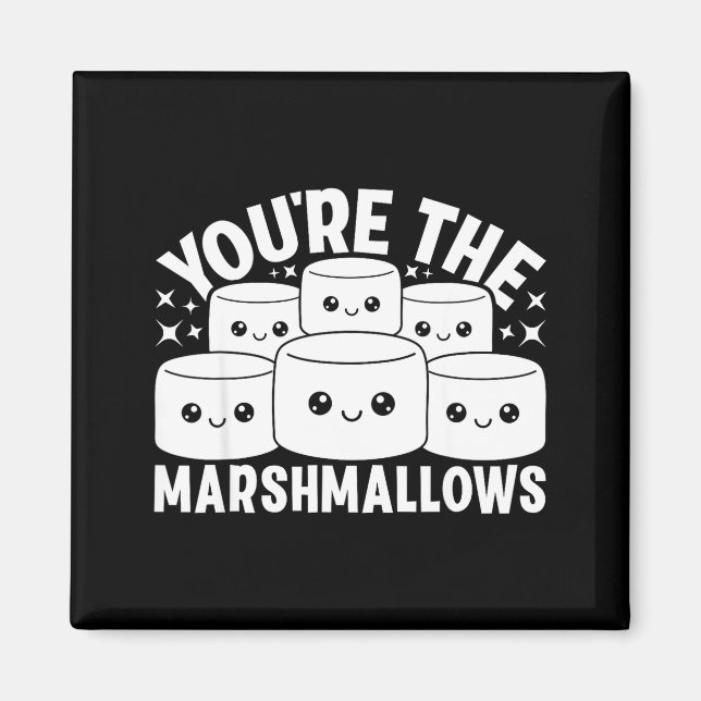 You're The Marshmallows To My Hot Cocoa Valentine' Magnet (Front)