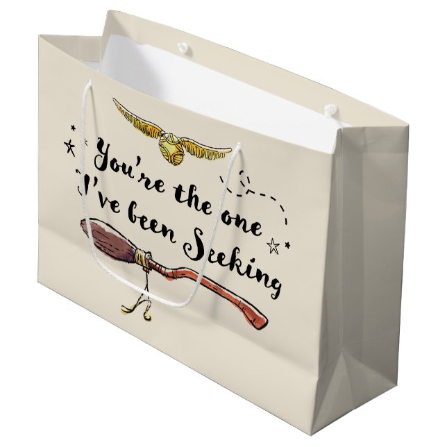 You're The One I've Been Seeking Large Gift Bag (Front Angled)