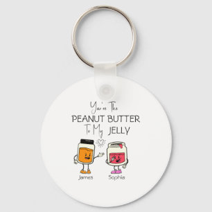 Youre The Peanut Butter To My Jelly T Shirt Keychain