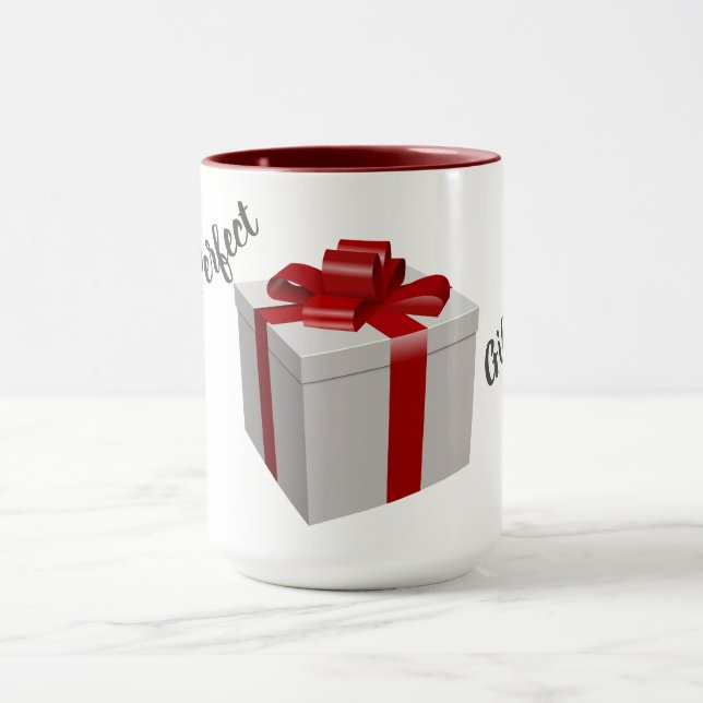 You're The Perfect Gift For Me Two Tone Coffee Mug (Center)