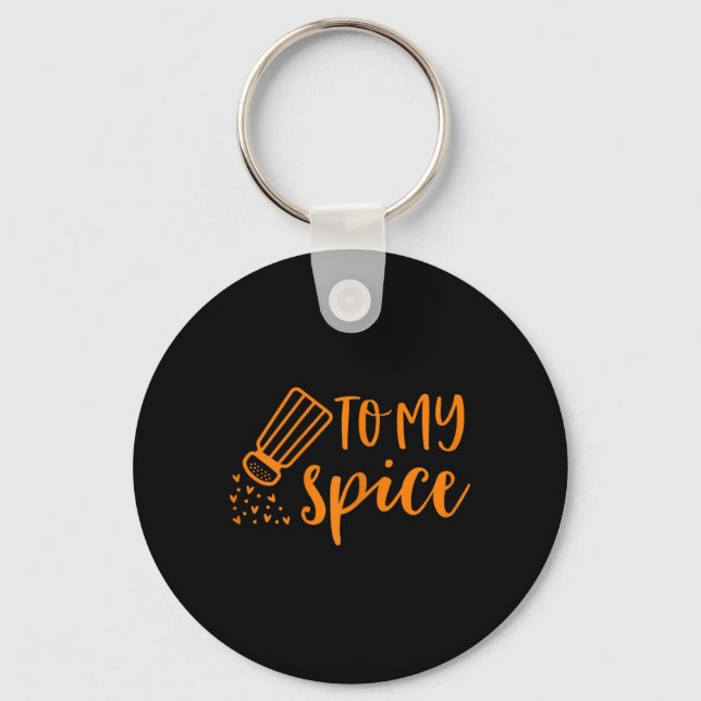 You're the Pumpkin to My Spice  Mommy and Me Frien Keychain (Front)