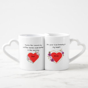 You're the reason my coffee tastes even better in coffee mug set