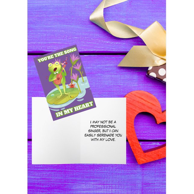 You're The Song In My Heart Holiday Card (Creator Uploaded)