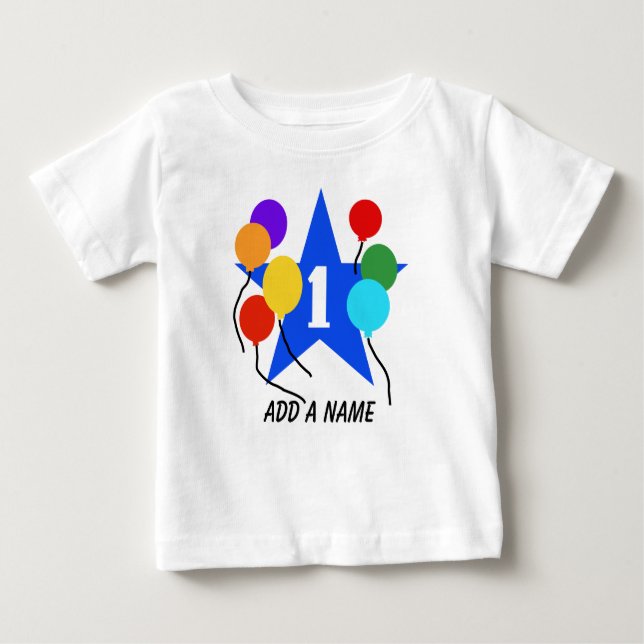 You're the Star 1st Birthday Personalized Tshirt (Front)