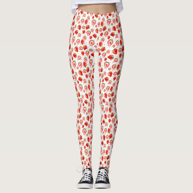You're The Strawberry To My Shortcake Leggings (Front)