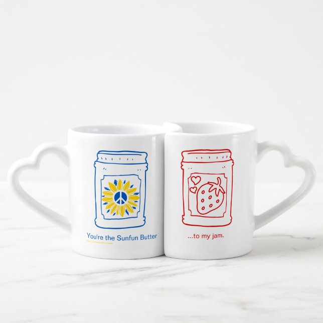 You're the SunFun Butter to my jam. Coffee Mug Set (Front Nesting)