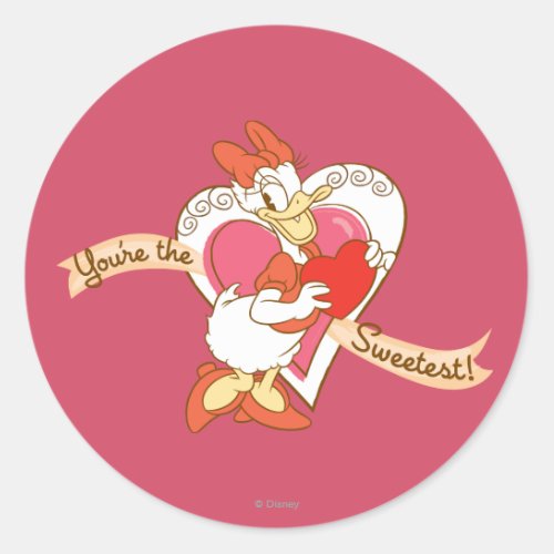 Youre the Sweetest Classic Round Sticker