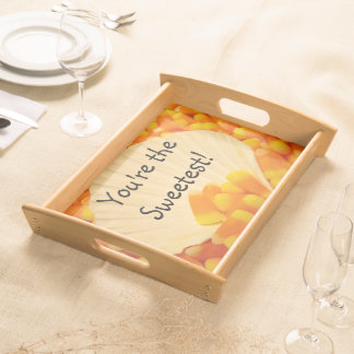 You're the Sweetest! serving trays Candy Corn
