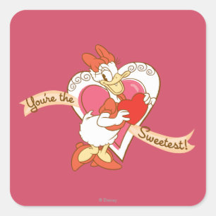 You're the Sweetest Square Sticker
