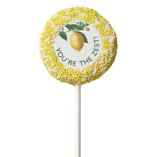 Youre The Zest Customer  Employee Appreciation Chocolate Covered Oreo Pop