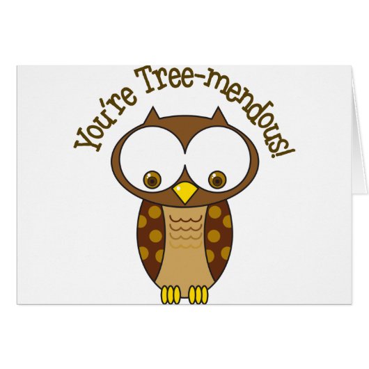 You're Tree-Mendous Cards (Front Horizontal)