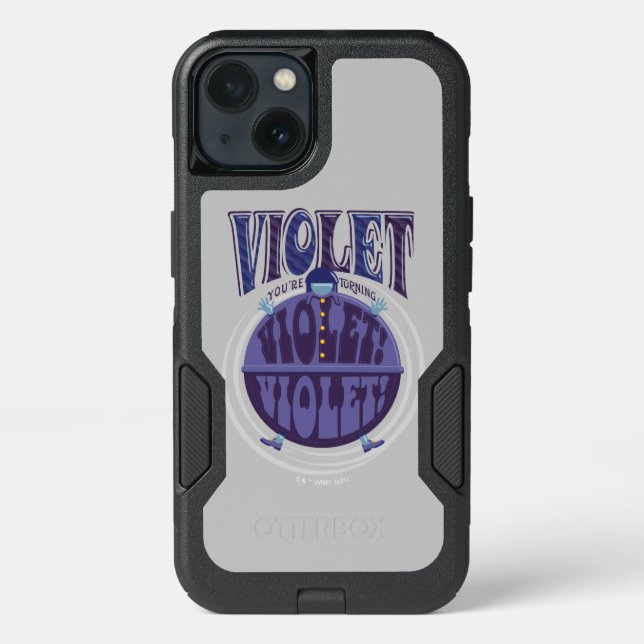 You're Turning Violet, Violet! Otterbox iPhone Case (Back)