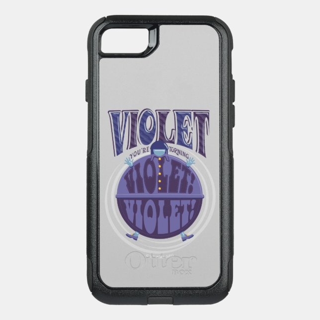 You're Turning Violet, Violet! Otterbox iPhone Case (Back)
